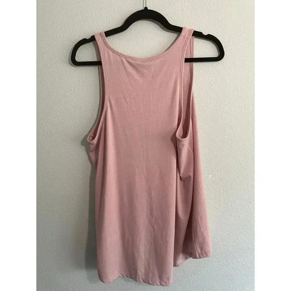 Bare Necessities NWT Soft Rose Pink Sleeveless Jersey Tank Sleep Top XL - Picture 6 of 7